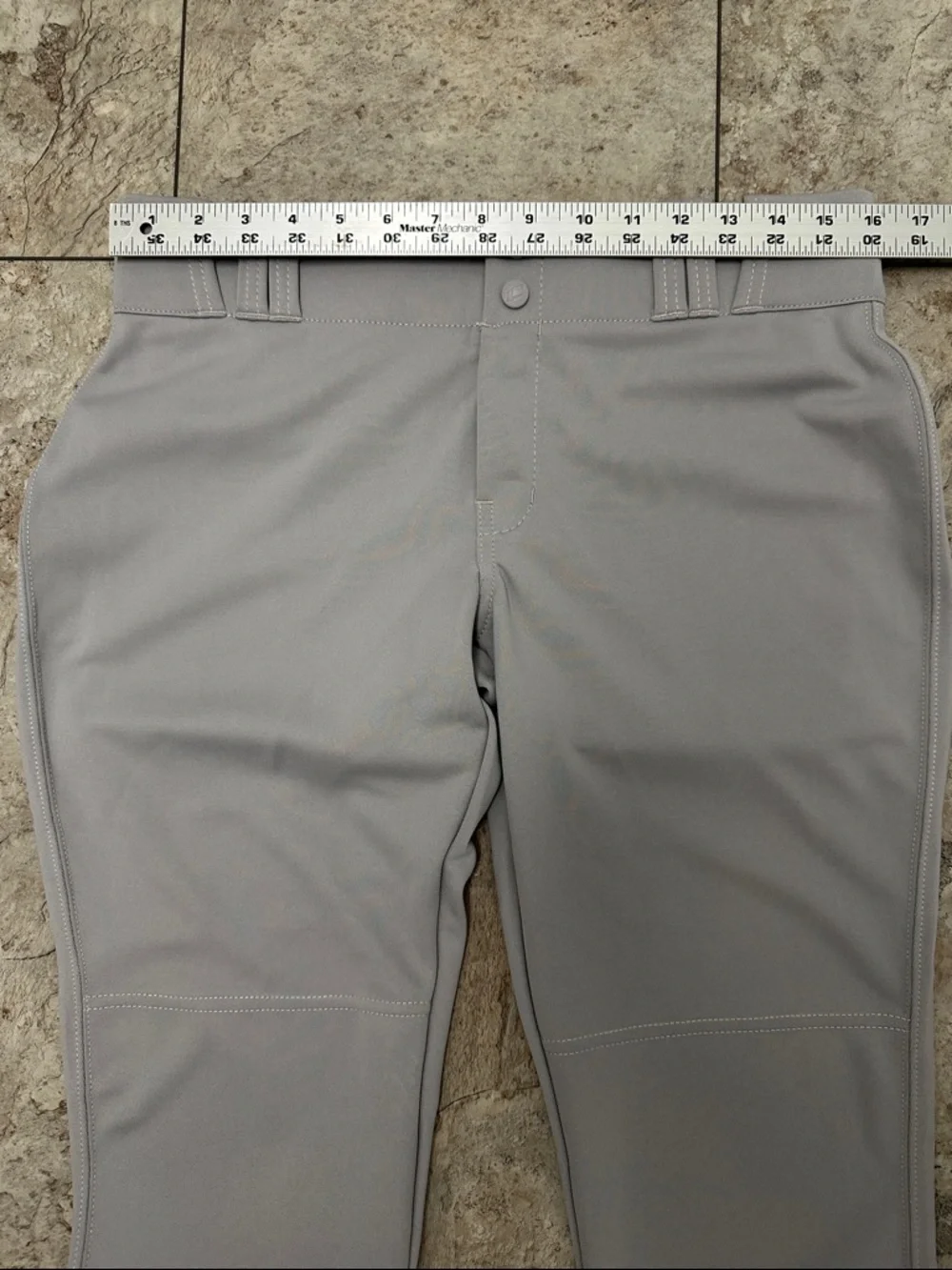 Women's Large Gray Champro Softball Pants - Picture 3 of 7